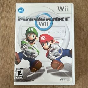 Nintendo Mario Kart Wii Game Case White